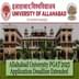 Allahabad University PGAT 2023 Application Deadline Extended till May 20; Check Exam Dates Here